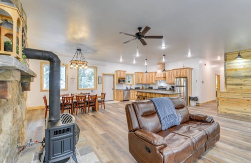 Afton Apartment | Mountain Retreat By the River: Star Valley Getaway