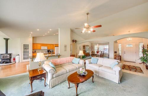 Boundary County House | Moyie Springs Home w/Views, Near Kootenay River!