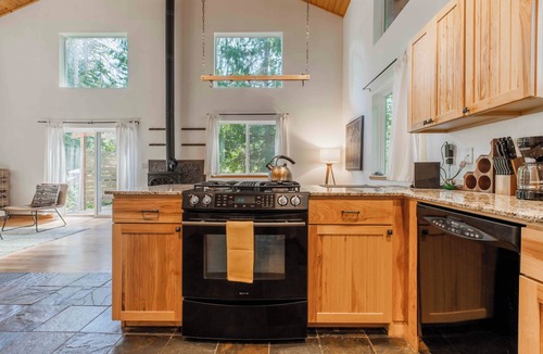 Warnick Cabin | Mt Baker Cabin w/Private Hot Tub & Deck