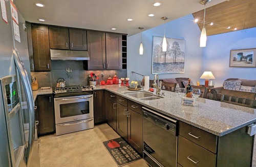Overlook Park Condo | Mt View Lodge 36 - SHARC, Pet Friendly, Fireplace, Views!