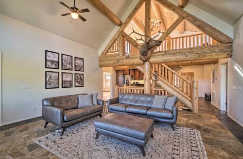 Payson House | Mtn-View Gem w/Fire Pit & Deck in Payson