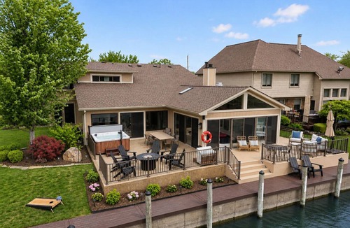 Harrison House | New! 4BR on the Bay in Boat Town USA | Indoor Pool