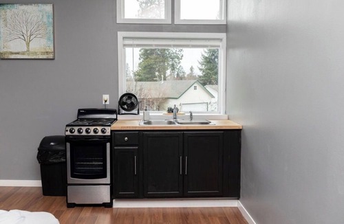 Coeur d'Alene Apartment | New! Clean studio close to Coeur d’Alene and Hayden lake and downtown