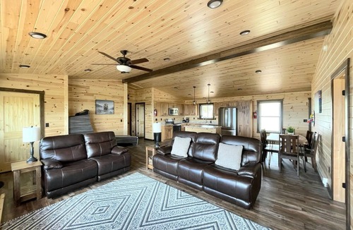 Island Park Cabin | NEW Yellowstone & Lake View Cabin; KING bed; AC; central location; 360° VIEWS!