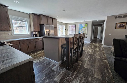 Mears House | Newly built secluded home, large game room, full RV hook-up