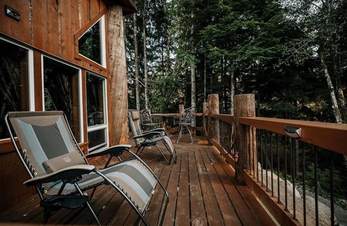 Forks Cabin | Off-Grid Log Cabin near Olympic National Park, Perfect for a Weekend of Hiking in Temperate Rainforests