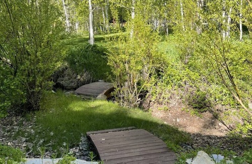 Sun Valley House | One Bedroom Cabin Queen Size Bed