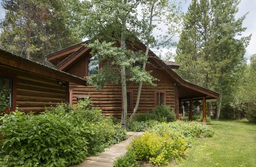 Moose Wilson Road House | Outpost: Aspens Log Cabin - Private Hot Tub!