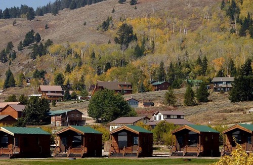 West Yellowstone Cabin | Outstanding Lakefront Cabin with Fire Pit near West Yellowstone, Montana
