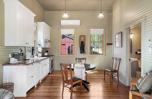 Deary Apartment | Passenger Room in Restored Train Depot - Studio