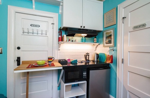 Humboldt Apartment | Patio Suite: sleeps 1–2; patio; gas fire pit