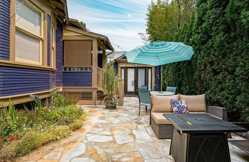Humboldt Apartment | Patio Suite: sleeps 1–2; patio; gas fire pit