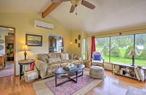 Adelma Beach House | Peaceful Cabin on Horse Farm, 5 Mi to Town!