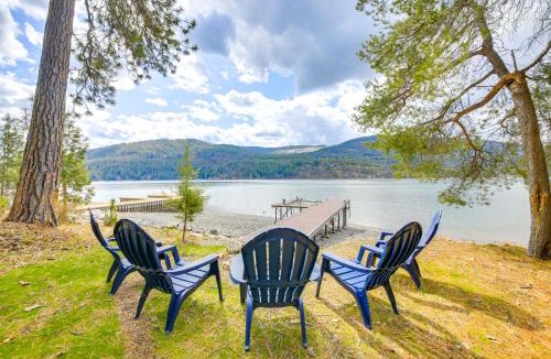 Sandpoint House | Peaceful Cabin w/Dock on Lake Pend Oreille