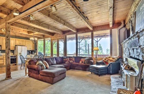 Garden Valley House | Peaceful Cabin w/Mtn + River Views, Fire Pit