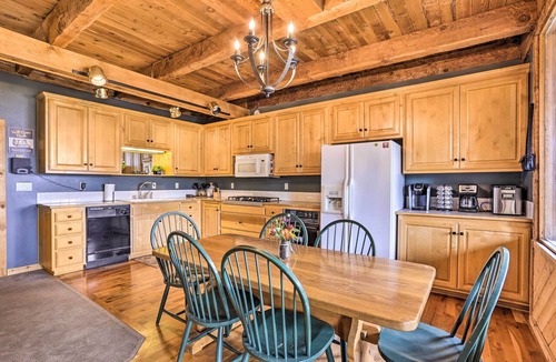 Garden Valley Cabin | Peaceful Cabin w/Mtn + River Views, Fire Pit