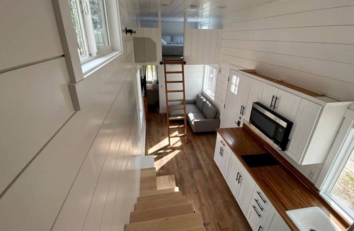 Tetonia Cabin | Peaceful Tiny house on a Real Ranch with Mountain Views near Tetonia, Idaho
