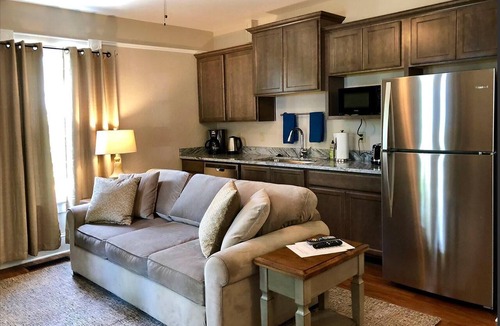 Historic Downtown District Apartment | Pioneer Mega 3 vacation homes offering 8 Bedrooms, 5 bathrooms, laundry, TV, and kitchens.
