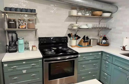 Rexburg Apartment | Port Main Loft~ Heart of Downtown~Nautical Retreat