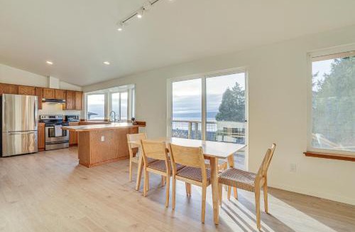 Adelma Beach House | Port Townsend Escape w/Deck, Bay & Mountain Views
