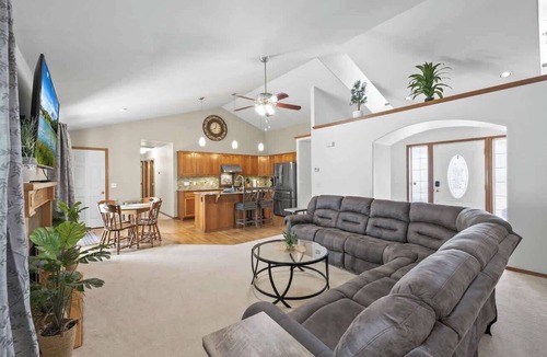 Post Falls Apartment | Post Falls Retreat With Game Room And Fire Pit