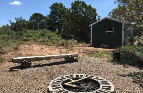 Monticello House | Primrose Cabin Glamour Camping, Hot showers, Stunning Night Sky