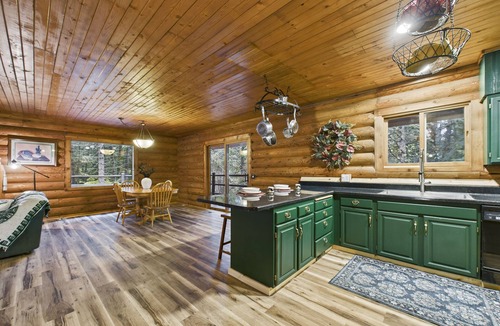 Stevens County Cabin | Private 4-bed Cabin & Creek in Colville