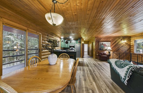 Stevens County Cabin | Private 4-bed Cabin & Creek in Colville