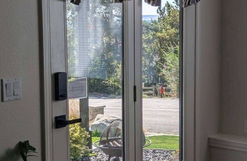 Vernon House | Private downstairs space with a view. Light & bright & cool!