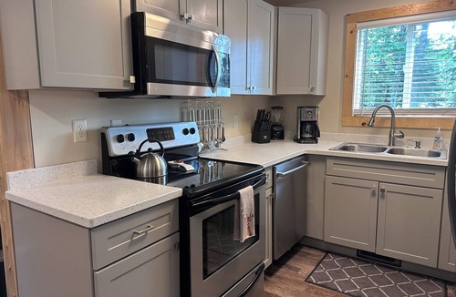 Munising Cabin | Private hot tub -2 king beds -near Pictured Rocks!