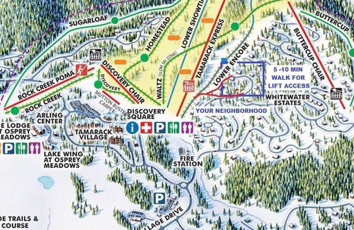 Tamarack Resort House | Private Patio & Hot Tub | Bunk Bed Room | Cozy Living Area w/ Wood Burning Fireplace