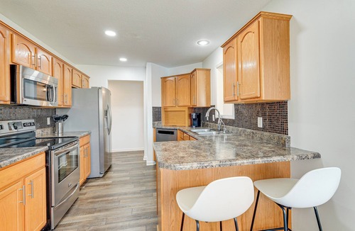 Saint Marys  Allen County House | Private Yard + Pond Views: Fort Wayne Family Home!