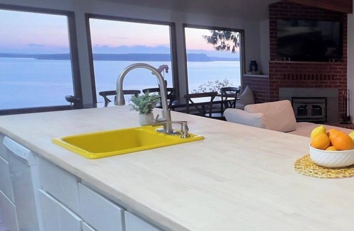Hansville House | Puget Sound Retreat Panoramic Waterfront Views Unforgettable Sunsets