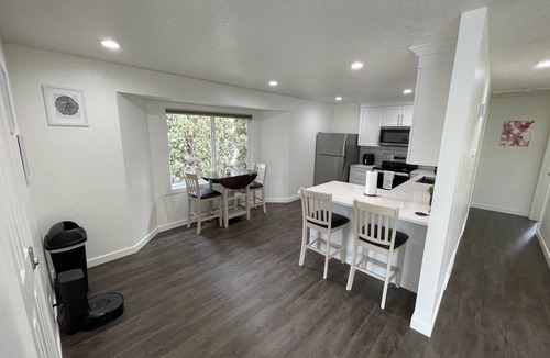 Logan Apartment | Quiet and modern 2 bed 1 bath apartment with changing sand table