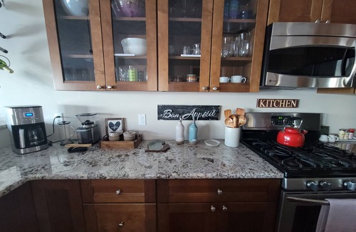 Interlochen House | Quiet, Relaxing Getaway on Green Lake with Large Yard and Private Dock