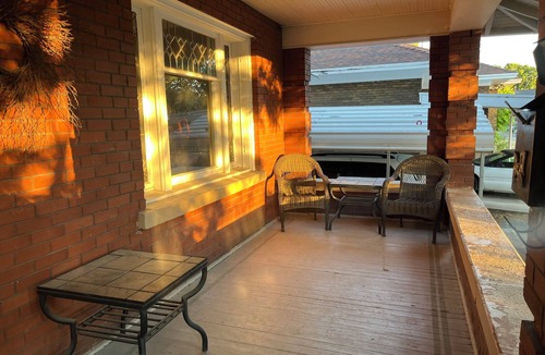 Ogden House | Recently Renovated Brick Bungalow in Historic Neighborhood.