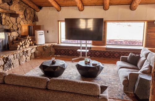 Moab Cabin | Redrock Riverside Lodge with Colorado River View and Private Airstrip