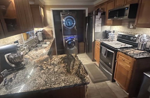 Pocatello Apartment | Relax in a serene patio oasis & a rejuvenating massage chair after a long day!