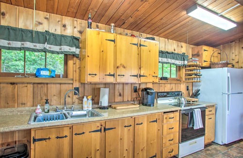 Worley Cabin | Remote Escape: Serene Lakeside Cabin w/Beach