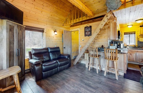 Cle Elum Cabin | Remote riverfront cabin with incredible views, deck, firepit & water access