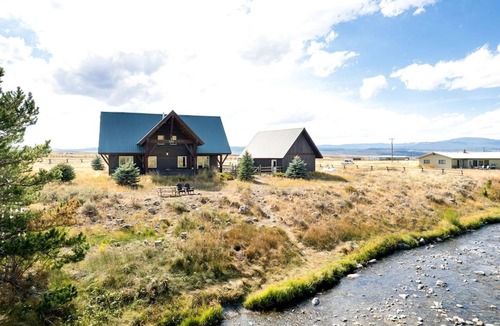 Cameron Cabin | Remote Riverfront Cabin with Porch and Amazing Views in Montana