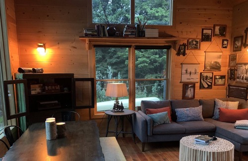 Polebridge Cabin | Right in Polebridge! Walk to the Merc & Northern Lights Saloon