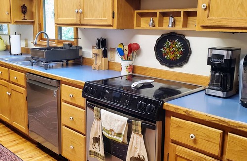 Idaho Springs Cabin | River Front Cabin with Fish Pond