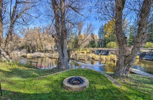 Grayling House | Riverfront Grayling Retreat w/Fire Pit & Dock!