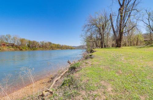 Boswell House | Riverfront Mountain View Cabin w/Deck & Grill!