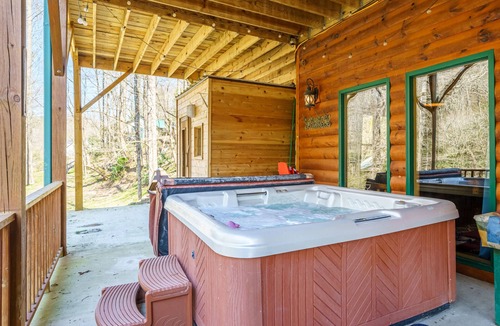 Marble Cabin | Riverfront Retreat with Hot Tub & Sauna