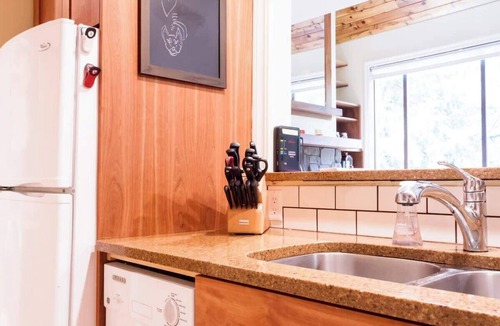Glacier Condo | Rivers Edge at Snowater Pet Friendly Mtn Condo