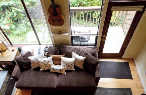 Glacier Condo | Rivers Edge at Snowater Pet Friendly Mtn Condo