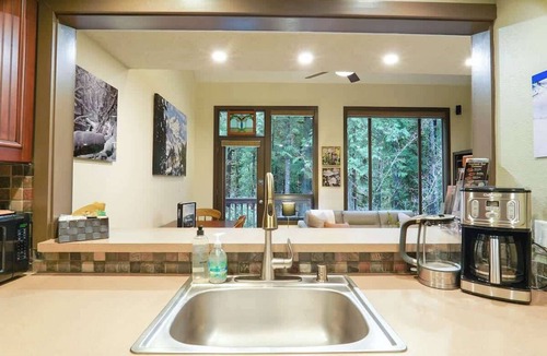 Glacier Condo | Riverside Condo w/Indoor Pools & Hot Tub Access