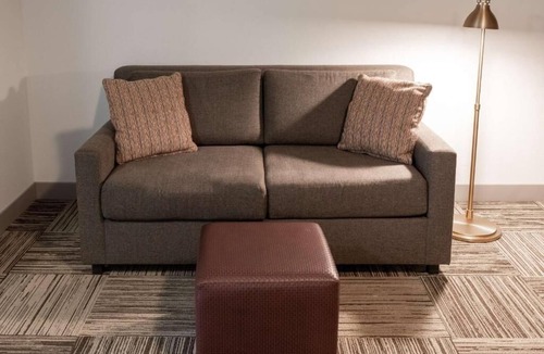 North Little Rock Hotel | Riverwalk Basecamp: Indoor Heated Pool, Minutes to Big Dam Bridge.